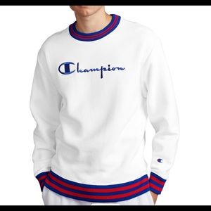 Champion Mens Reverse Weave Sweater Sweatshirt L